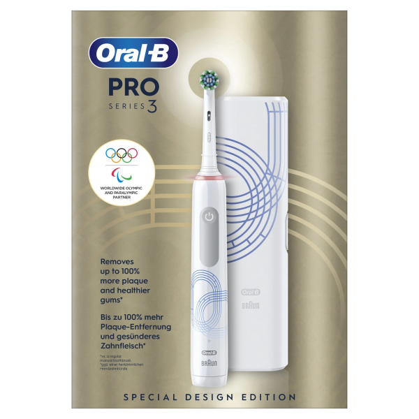 Bàn chải điện Oral-B Pro 3 3000 Olympic Special Edition